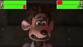 Flushed Away Final Battle with healthbars (Made By @GabrielDietrichson )