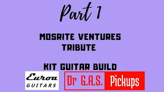 Mosrite Ventures Tribute Guitar... Part 1 The Kit