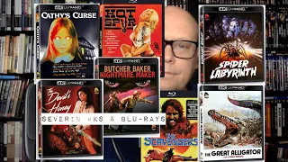 New Severin Films 4Ks and Blu-rays! Horror, and Westerns!