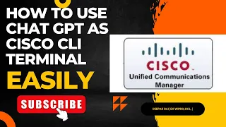 How to Run Cisco Commands Using Chat GPT