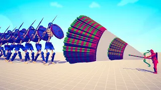 GIANT SKELETON ARMY vs EVERY GOD - Totally Accurate Battle Simulator TABS