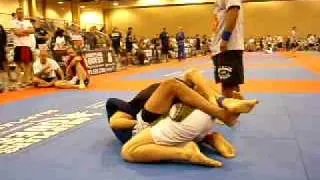 BJJ opponent put to sleep.