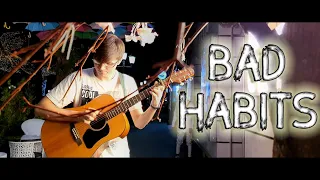 Ed Sheeran - Bad Habits | Fingerstyle Cover | + Free Tabs