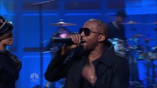 Jay Z & Kanye West ft. Rihanna - Run This Town (Tonight Show with Jay Leno)