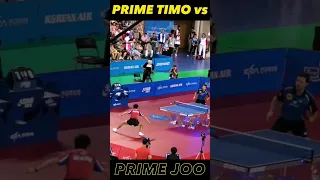 TIMO BOLL vs JOO SE HYUK #pingpong #tabletennis #defense #offense #wowpingpong #shorts #wow