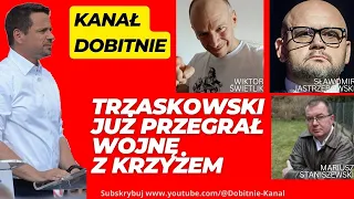 Trzaskowski już przegrał wojnę z krzyżem