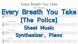 [Every Breath You Take] The Police Keyboard Cover | Sheet Music | Tutorial |