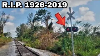 What Last Time This Railroad Crossing Activated Looks Like Now