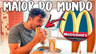 COMO É O MAIOR MCDONALDS DO MUNDO - FAST FOOD NOS ESTADOS UNIDOS