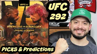 UFC 292 | STERLING vs. O'MALLEY | FULL CARD - PICKS & PREDICTIONS | ZHANG vs. LEMOS!!!
