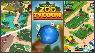 Idle Zoo Tycoon 3D - Animal Park Game | Gameplay Android