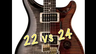 PRS custom 22 vs 24 В чем разница? Давайте не спеша во всём разберёмся.