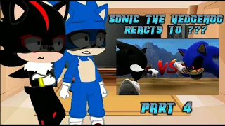 Sonic the hedgehog movie Reacts to Dark super Sonic V.S. Sonic.exe//Gacha Club//Part 4//