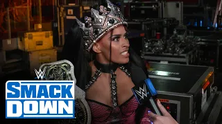 Carmella & Queen Zelina outraged after singles loss to Naomi: SmackDown Exclusive, March 4, 2022