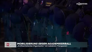 „Antifaschistischen Organisation” mit makabrem Transparent