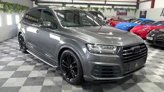 2018 Audi Q7 3.0 TDI Black edition S-line 280bhp Auto Panoramic sunroof + Air suspension