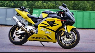 Максималка на 4-ой передаче Honda CBR954RR Fireblade