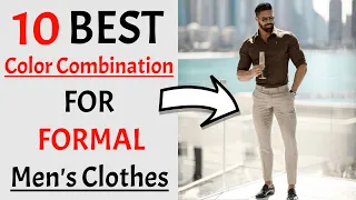 10 BEST Color Combinations For Formal Men's Clothes 2023 | BEST Formal Dress Colors Combos For Men!