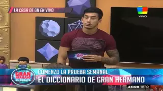 El diccionario, lo mejor de la prueba semanal de Gran Hermano