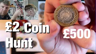 I upset Lady M! but we do have some Post and some £2 Coins to hunt through!