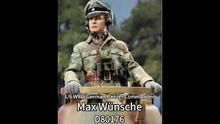 1/6 WWII German Panzer Commander - Max Wünsche is available for pre-order now.