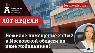 Купить нежилое помещение в Московской области по цене мобильника! [АТБ]