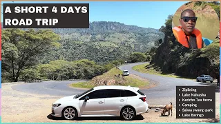 A 4 days Kenyan road trip with a 280 horsepower subaru levorg l camping,treehouse, ziplining