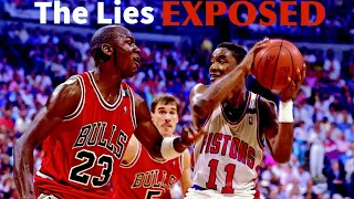 The TRUTH of the 1991 Chicago Bulls vs Detroit Pistons series | Michael Jordan VS Isiah Thomas