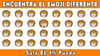 PON A PRUEBA TUS OJOS #2 | Encuentra  El Emoji Diferente | Acertijos De Emojis