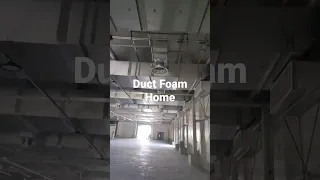 مجاري الهواء مسبقه العزل التكييف المركزي pre insulted duct foam