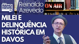 Reinaldo: Milei diz que socialismo ameaça o mundo e que nazismo e social-democracia se parecem