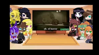 Fnaf 1+Aftons react to They'll find you