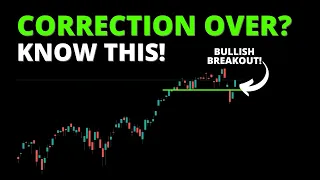 CORRECTION OVER? KNOW THIS! (S&P500, SPY, QQQ, DIA, IWM, ARKK, BTC)