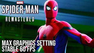 Spider-Man Remastered PC - How to Get Stable 60 FPS on Lower End Graphics Card  (Dynamic Resolution)