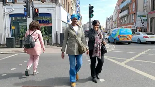 CAMDEN TOWN, Parkway & Pratt Street (Side Street) on a Weekday in Spring, London NW1 – N020