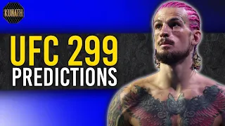 UFC 299 PREDICTIONS & BETS | FULL CARD BREAKDOWN