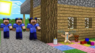 ПОЧЕМУ РЕБЁНКА РАЗЫСКИВАЕТ ПОЛИЦИЯ В МАЙНКРАФТ 100% троллинг ловушка minecraft