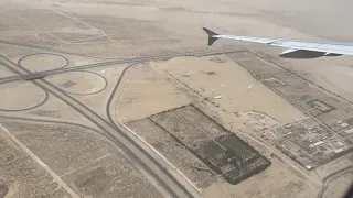 Landing at Worlds Biggest Airport | King Fahd International Airport Dammam Saudi Arabia