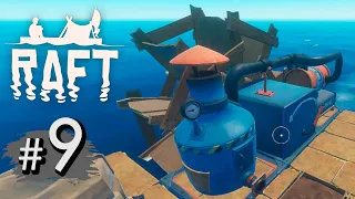 Мотор. Начинаю укреплять плот — Raft #9