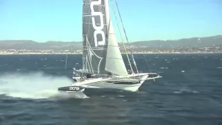 Hydroptere   самая быстрая парусная яхта в мире