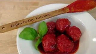 How to Make Homemade Italian Meatballs from Scratch - by Laura Vitale - Laura in the Kitchen Ep 85
