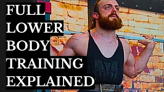 FULL LOWER BODY TRAINING GUIDE (advanced training, overcoming injuries, fully explained)