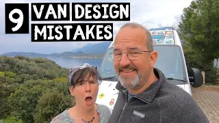 9 THINGS we HATE about our VAN | Van Life design MISTAKES