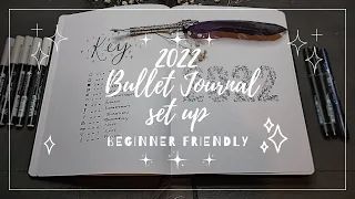 2022 BULLET JOURNAL SETUP || ✨ Easy Beginner friendly bujo spreads ✨