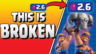 2.6 *EVO BATTLE RAM CYCLE* IS INSANE | EVO BATTLE RAM IS BROKEN | CLASH ROYALE