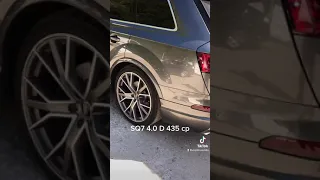 Audi SQ7 4.0 D 435 cp Acceleration sound