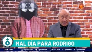 Un mal día para Rodrigo De Loredo