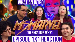 MS. MARVEL 1X1 Reaction! | “Generation Why” | Episode 1 | Disney+ | MaJeliv Reacts | What an Intro