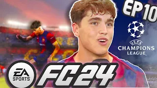 FC 24 | Cubarsi debut A new gem is born in UCL & el Clasico vs Real Madrid - EP.10