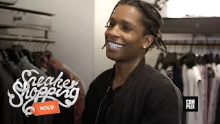 A$AP Rocky Goes Shopping With Complex At Maxfield